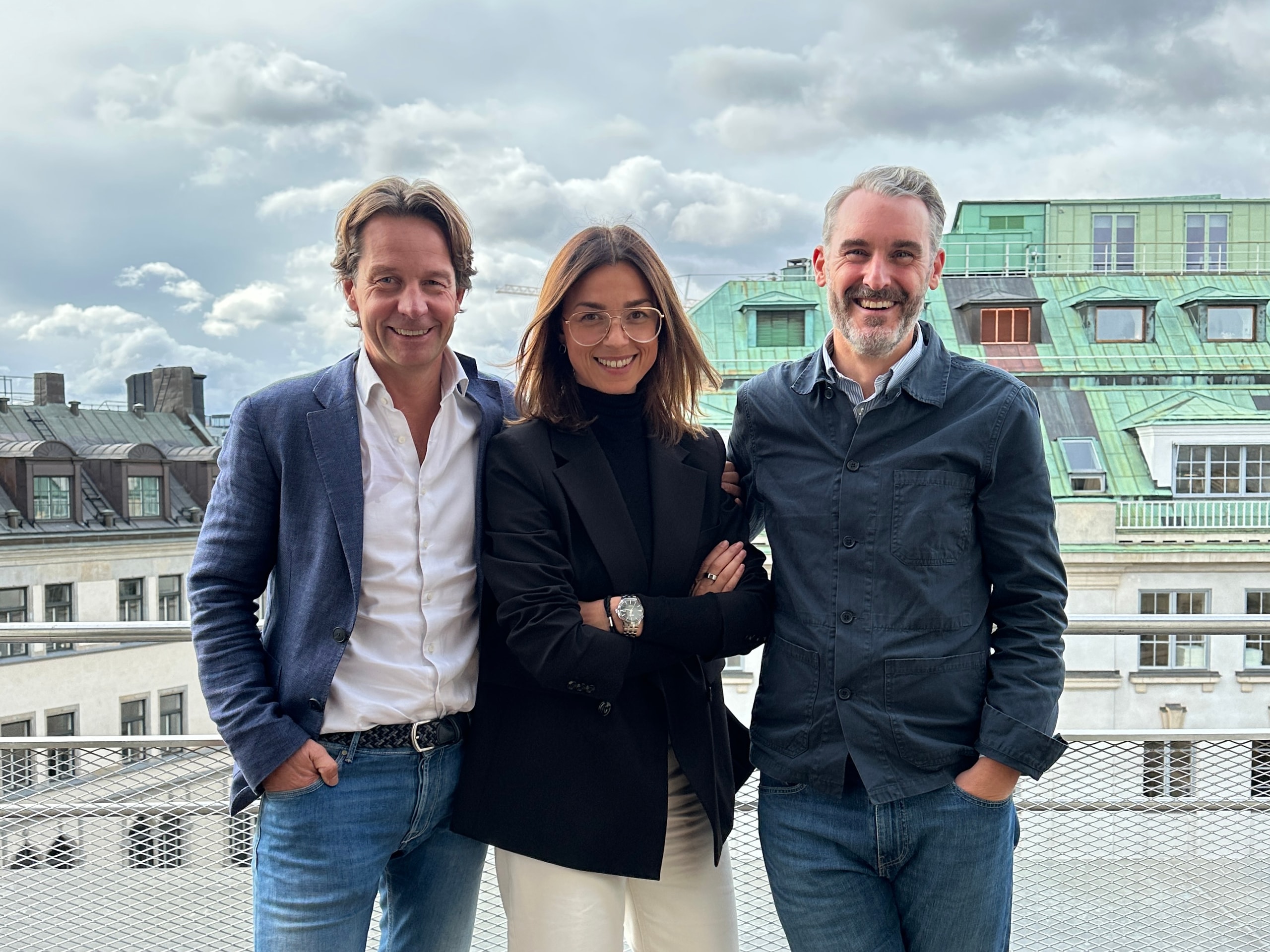 Photo of Jan Fosseidbråten, Sanda Zahirovic and Måns Hosk 