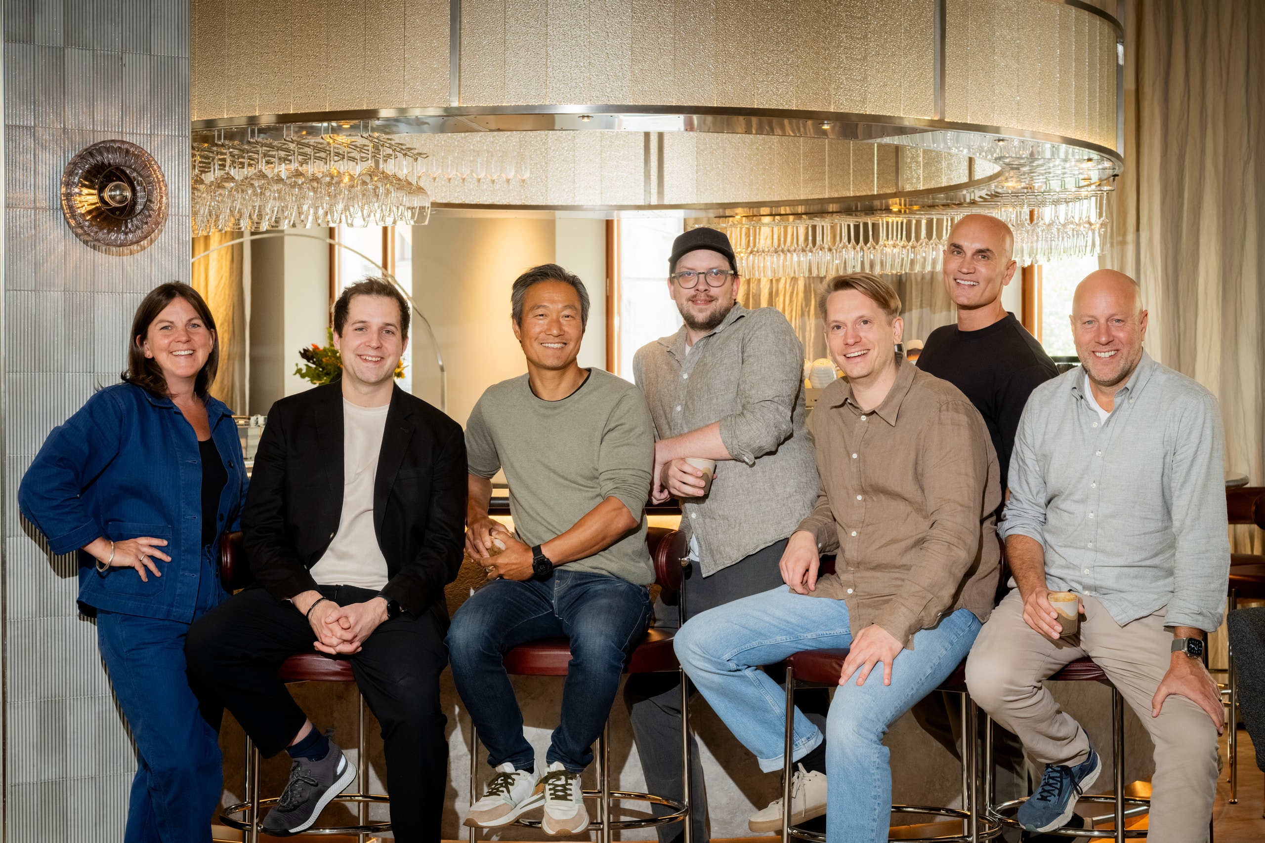 Parts of the Eidra and the Etals team together at Eidra's office in Stockholm.