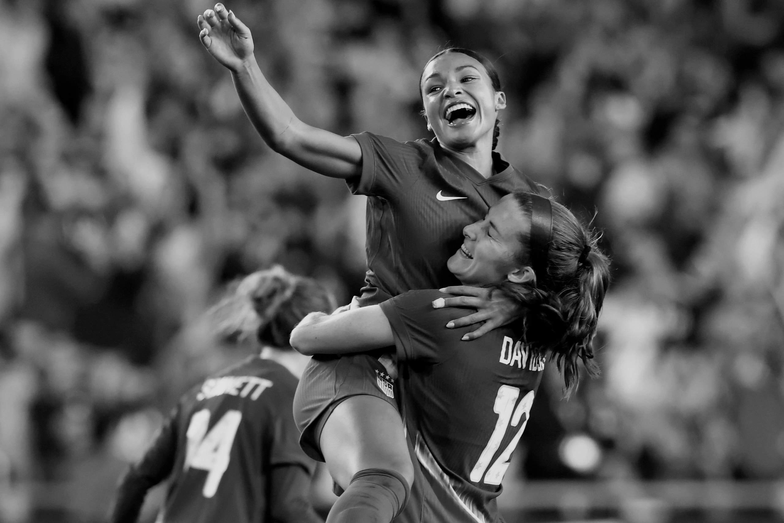 Women soccer players